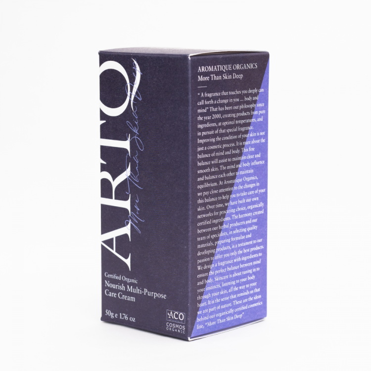 オーガニックマルチケアフェイスクリーム・オーガニック認証取得