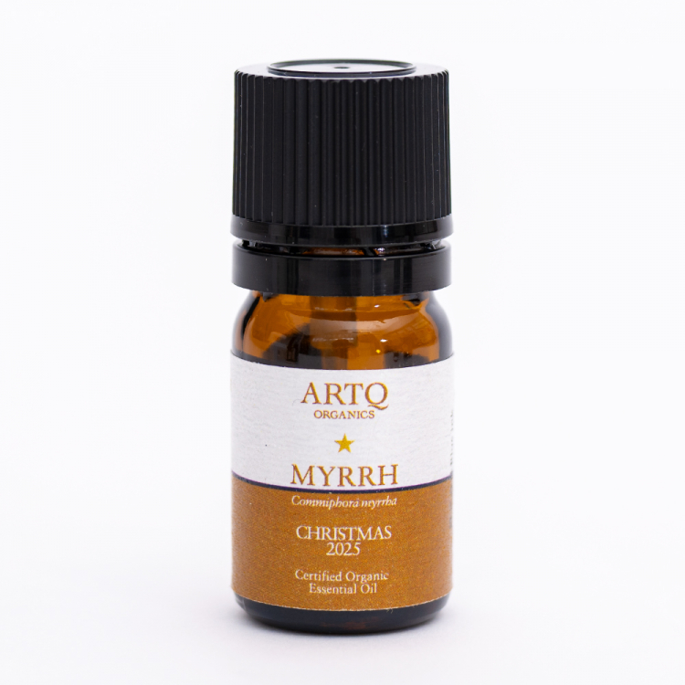 ミルラ精油 2025・オーガニック認証精油