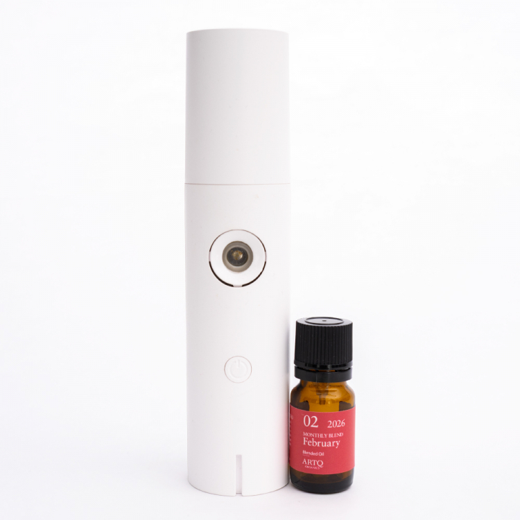 2月マンスリー 2026 ディフューザーセット・オーガニック認証精油使用