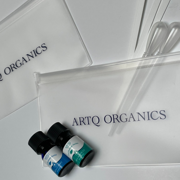 ブレンド精油2種セット（オリジナルEVAポーチ付き）